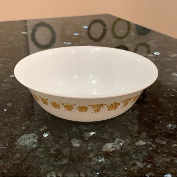 Vintage Corelle butterfly gold 6” soup salad cereal bowls set of 4 - Picture 3 of 7